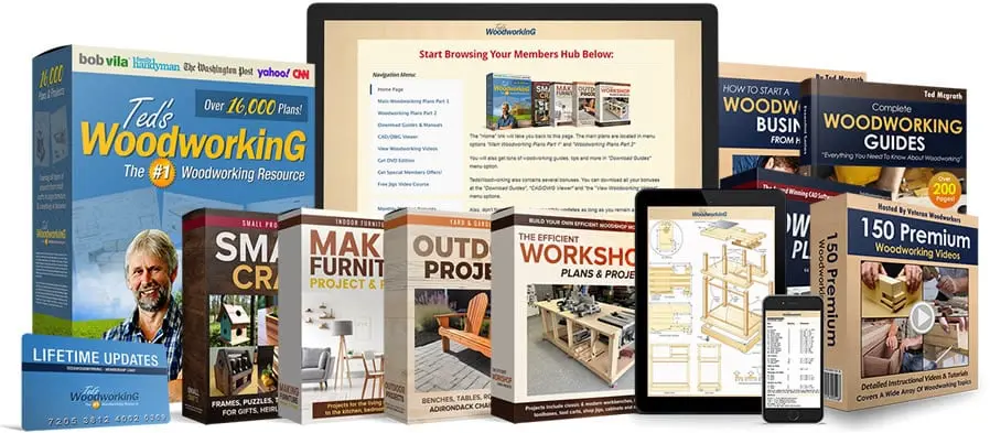Teds Woodworking order now 